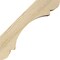 Ekena Millwork 6"W x 14"D x 14"H Olympic Rough Sawn Knee Brace, Douglas Fir BRC06X14X14OLY00RDF - alternate 4